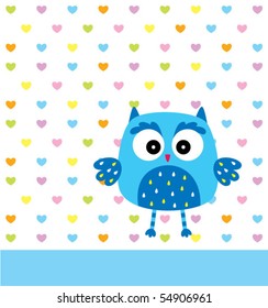 cute love owl