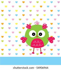 cute love owl