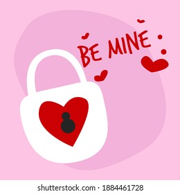 cute love valentine vector illustration good for Valentine cards