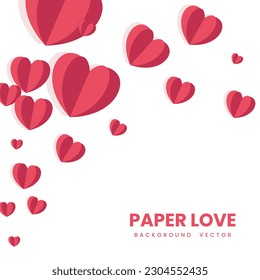 Cute Love vector illustration background