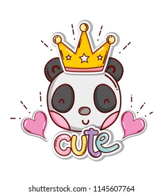 Cute and lovely animals card
