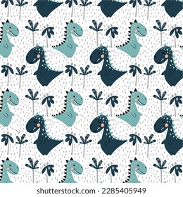 cute and lovely dinosaur graphic vector illustration
