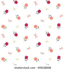 Cute Lovely Seamless Vector Pattern Background Stock Vector Royalty Cute Lovely Seamless Vector Pattern Background Stock Vector Royalty