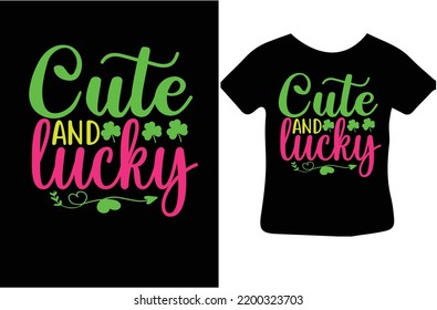 Cute and lucky svg design file