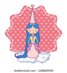cute magic princess cartoon