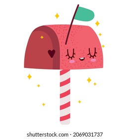estilo de icono de buzón de correo lindo