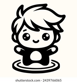 Cute marketing vector Art Style