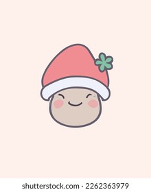 cute marshoom in cartoon design