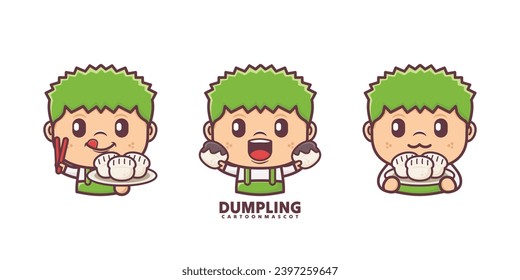 tira cómica de una mascota linda con bolas de masa. ilustraciones vectoriales con estilo de contorno, adecuado para, marca de logotipo, pegatinas, iconos, etc.