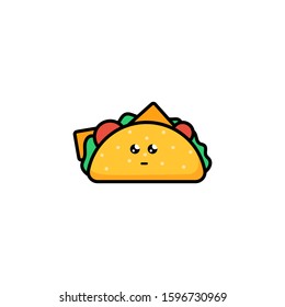 Cute Mascot sandwich Vector Design 