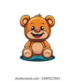 cute mascot toy vector design