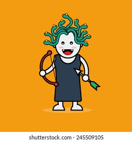 Cute Medusa.