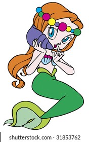 cute mermaid