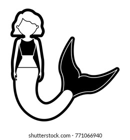 cute mermaid icon image