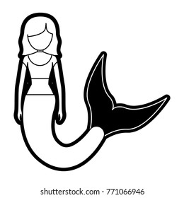 cute mermaid icon image