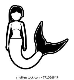 cute mermaid icon image