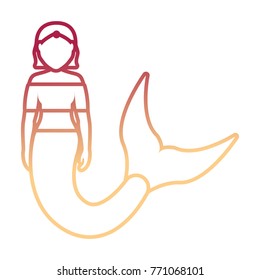 cute mermaid icon image