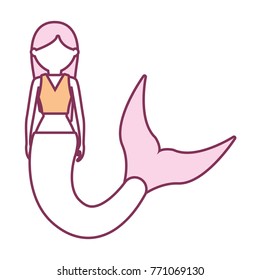 cute mermaid icon image