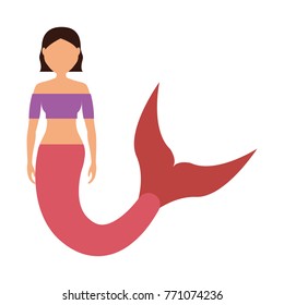 cute mermaid icon image