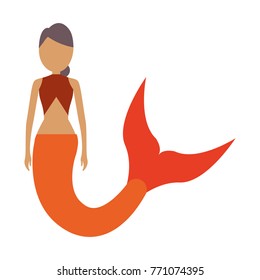 cute mermaid icon image