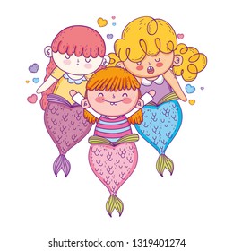 cute mermaids fairy tales