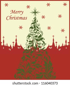 Cute Merry Christmas card