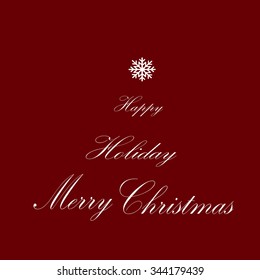 cute Merry Christmas card