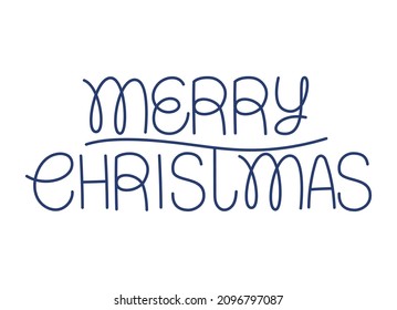cute merry christmas text over white