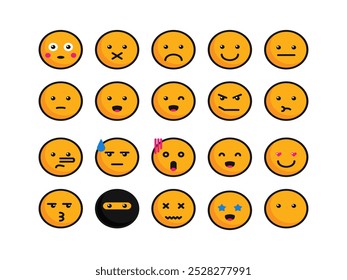 Cute Message App Emoji Pack