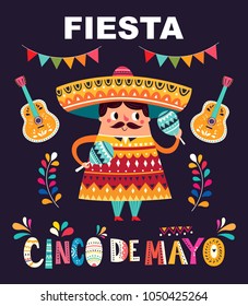 Beautiful Vector Illustration Design Mexican Holiday Stock Vector ...