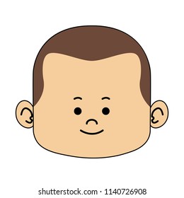 Cute midget man face