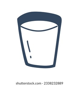 cute milk carton doodle illustration