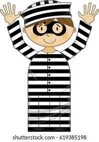 Cute Mini Prisoner Character