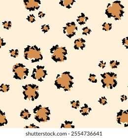 Cute minimal animal print spots pattern