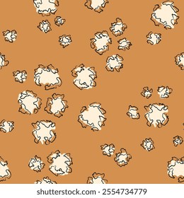 Cute minimalist animal print spots pattern