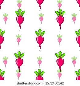 cute and minimalist bit fruit background pattern