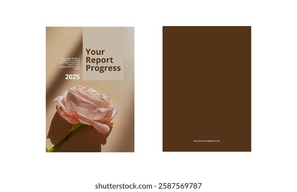 Cute and minimalist style posters, Photo frame cover with pastel colorful geometric shapes and liquid color. With flower theme