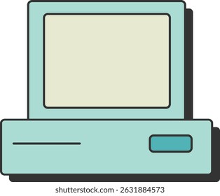 Cute Minimalist UI Computer Frames and Icons