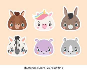 Cute Mochi-shaped Animal Head Set Pt.5