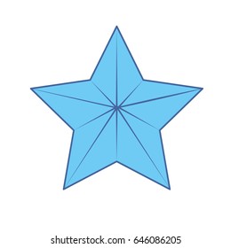 cute modern and big star design