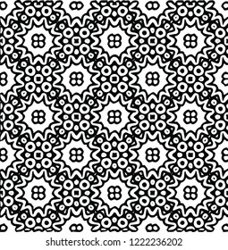 Cute modern stylish floral vector pattern tile decorative design for creative ideas