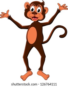 cute monkey cartoon