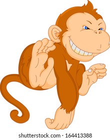 cute monkey cartoon