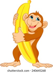 cute monkey cartoon 