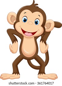 Cute Monkey Cartoon