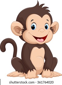 Monkey Cartoon Hd Stock Images Shutterstock