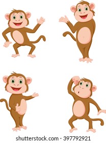 cute monkey cartoon