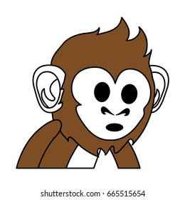 Cute monkey design