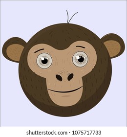 cute monkey face