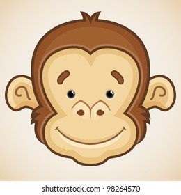 Cute Monkey Face